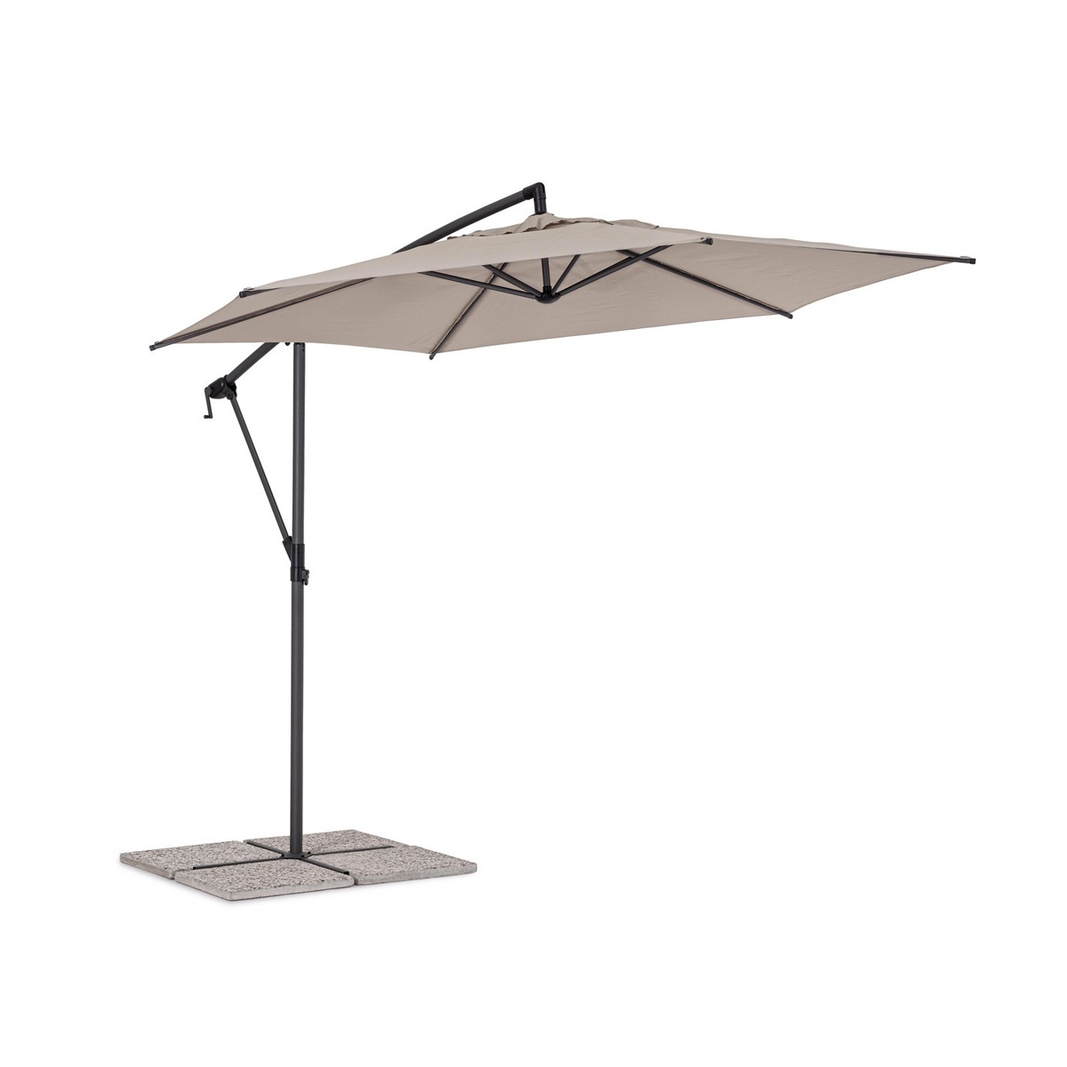 Ombrellone Braccio Tropea 3m Moon