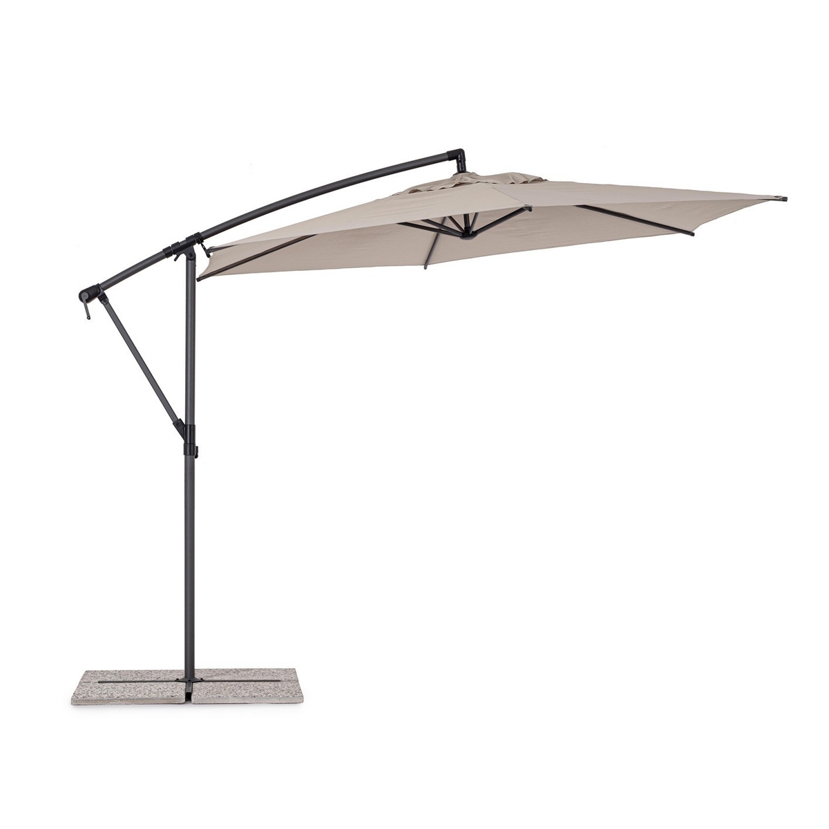 Ombrellone Braccio Tropea 3m Moon Bizzotto