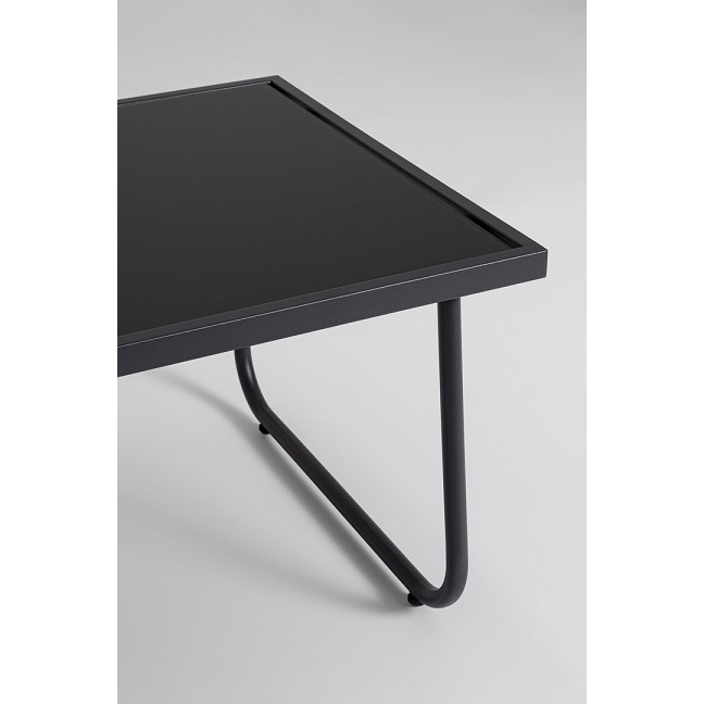 4-piece set for living room, Markus model - Anthracite colour Bizzotto