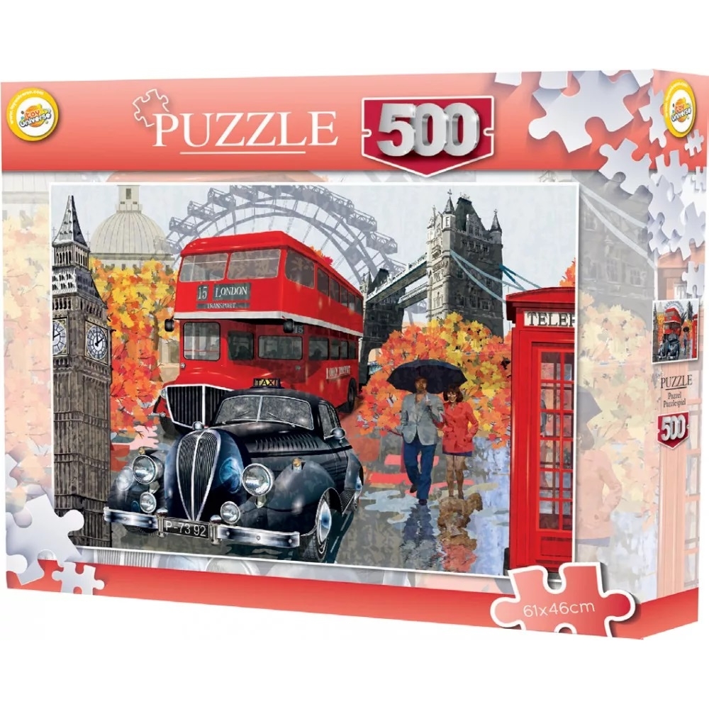 500 piece puzzle London high quality Af Interni