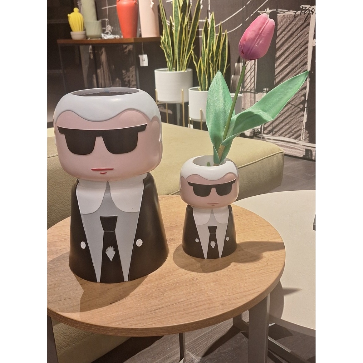 Blogo design piccolo Vaso - portapenne Style 9,5x15 in poliresina Blogo design