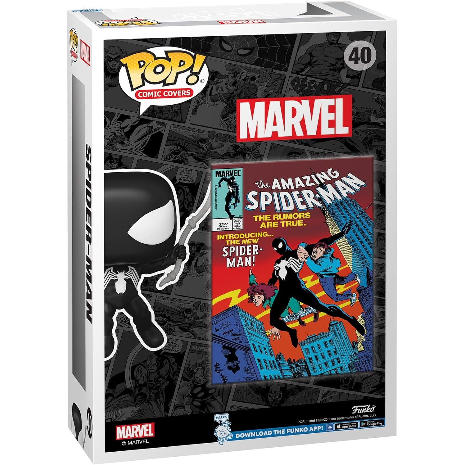Funko POP! Marvel Spider-man cover 40 Pop! Funko