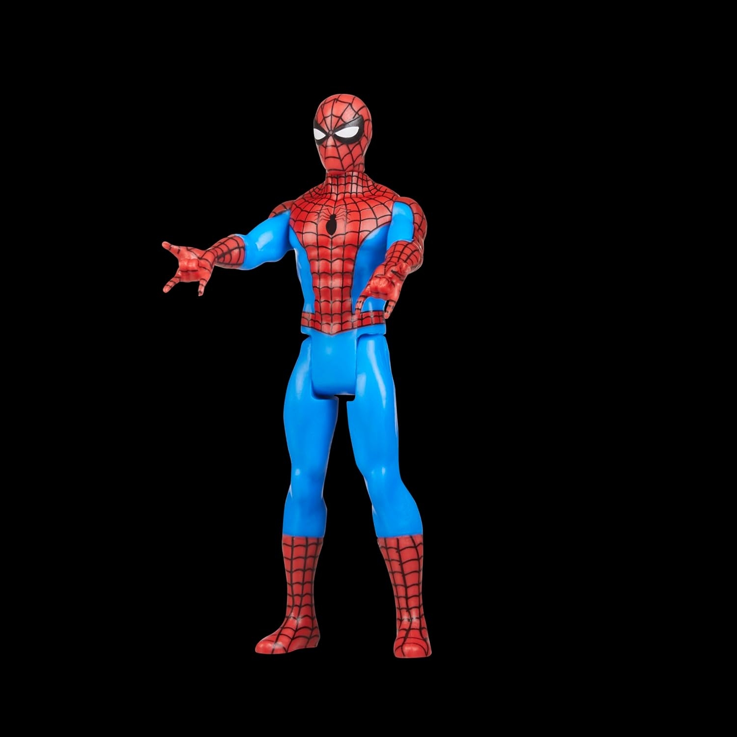 Marvel Spiderman  Hasbro Legends Series, Retro 375 Collection, 9.5 cm action figure Af Interni
