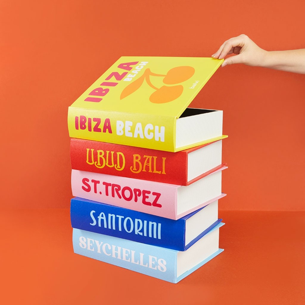 Balvi Sgabello Tavolino Paradise Book legno apribile cod.27959 Balvi