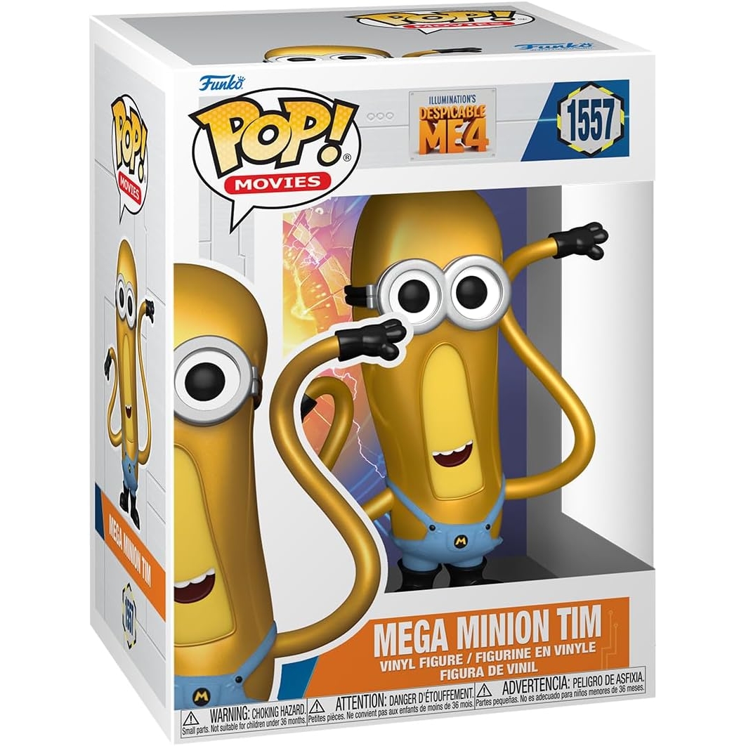 Funko Mymoji Minions - 3 Mini Figure In Vinile Mistery Blind Bags - Cattivissimo Me, Set Regalo