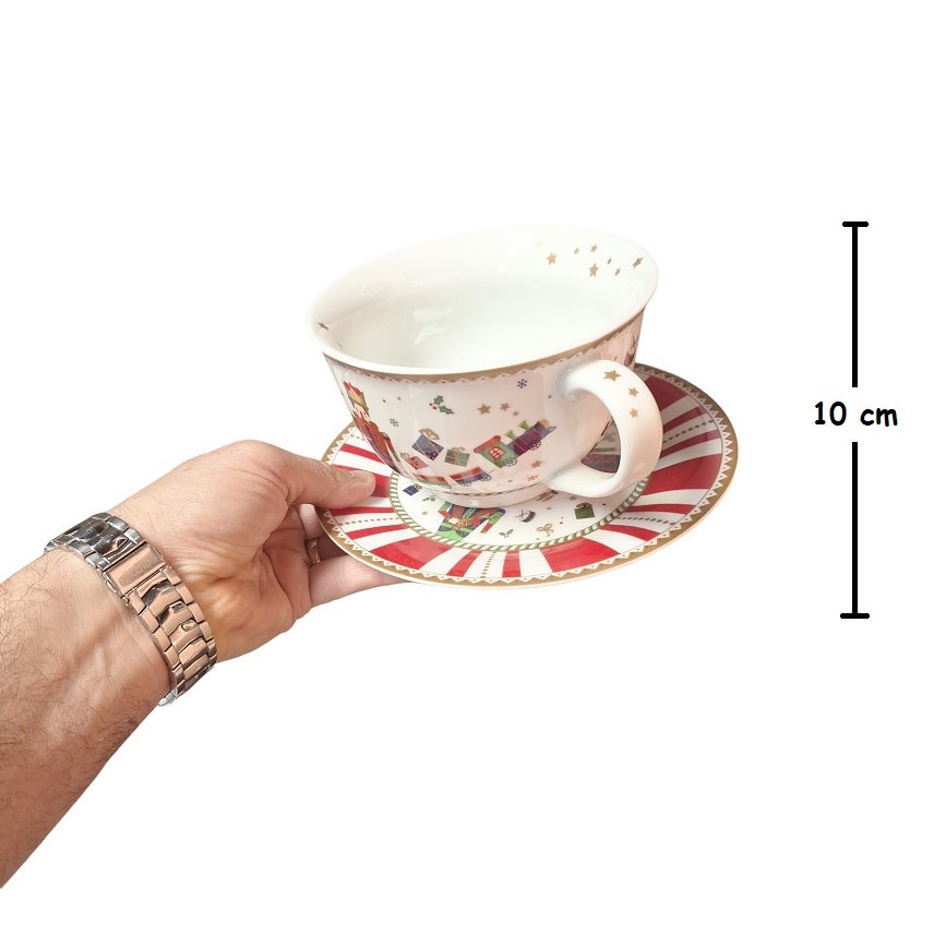 Acquista online Brandani Large Nutcracker Cup with Saucer 84179 Brandani
