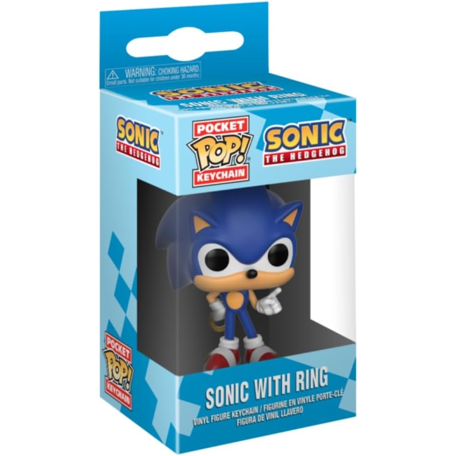 Funko POP ! Portachiave Sonic the Hedgehog Pop! Funko