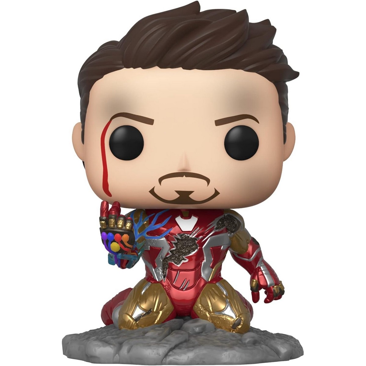 Funko POP ! Marvel Avengers end game- Iron Man 580 Glow in the dark Pop! Funko