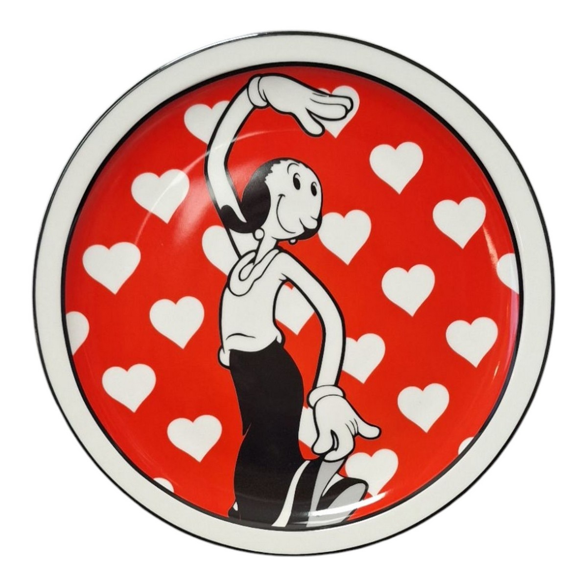 Acquista online Popeye Olivia ceramic pizza dish decorated 30,5 cm in diameter Excelsa