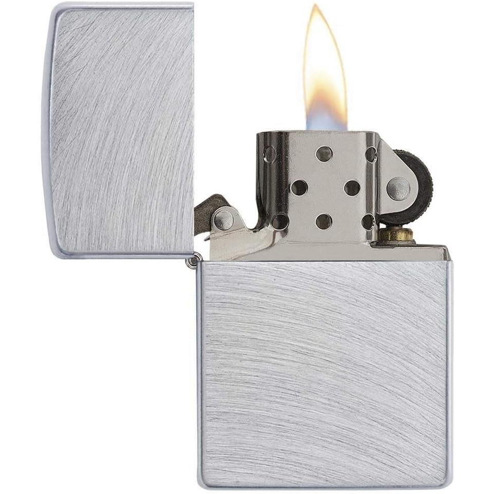 Acquista online Zippo lighter chrome Arch cod.24647 made in Usa Zippo