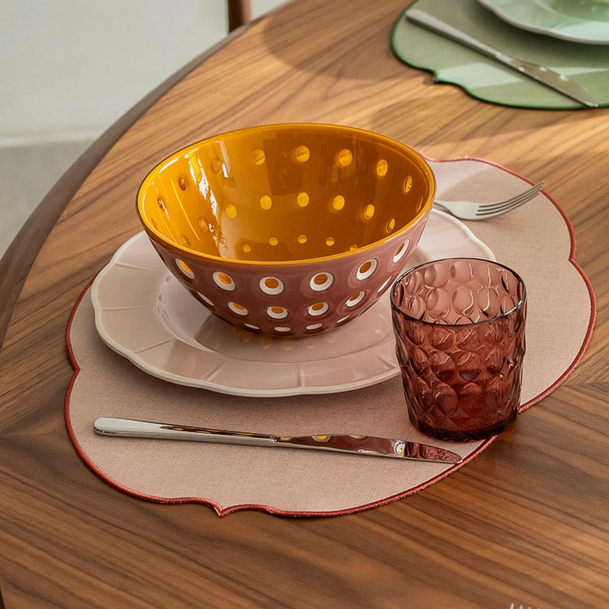 Acquista online Guzzini Le Murrine Ø 25 bowl container Mauve Ø 25 cm code 279425291 Guzzini