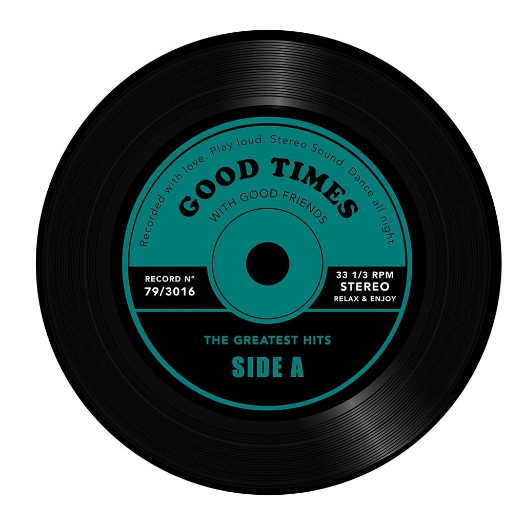 Balvi Coffee table Greatest Hits green 40 cm Cod. 27136 Balvi