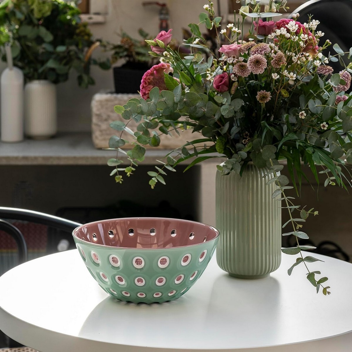 Acquista online Guzzini Le Murrine Ø 20 cm bowl container Green cod.279420293 Guzzini