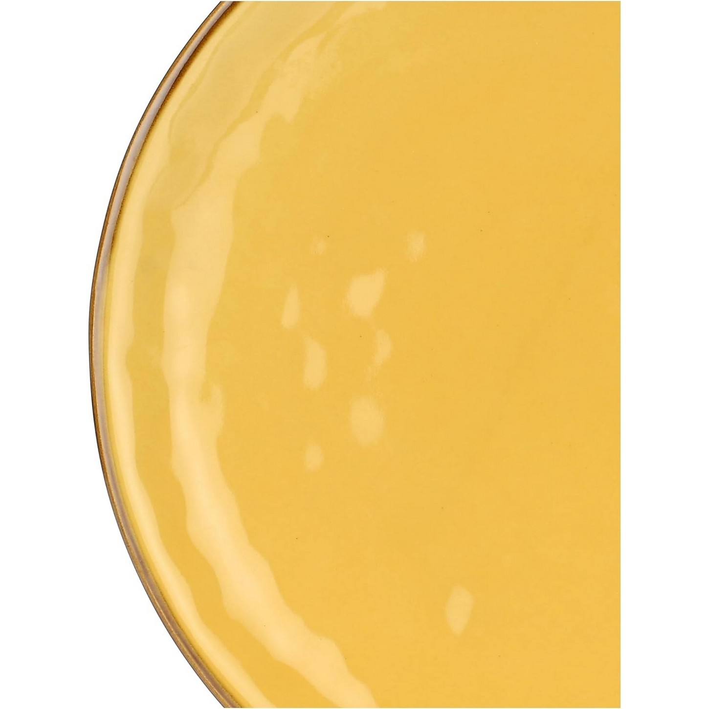 Acquista online Thun ochre stoneware pizza plate d.32 cm Thun