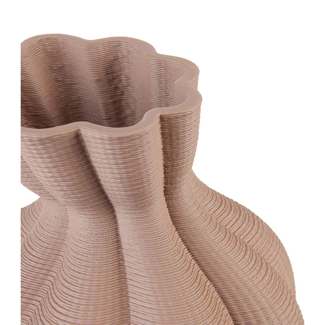 L'oca nera low porcelain vase Ø18.5x27.5h code 1A365 L'oca nera