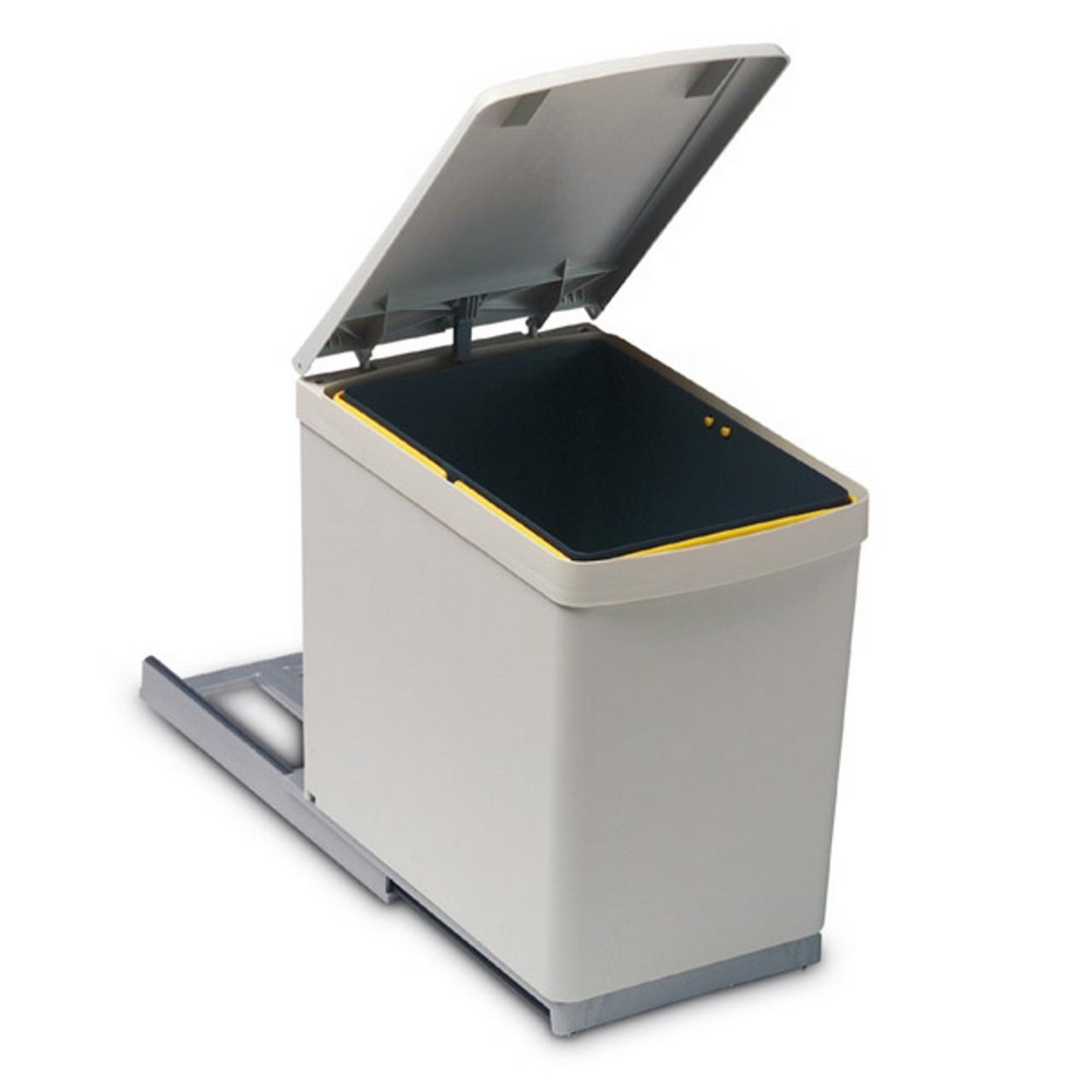 Gollinucci Pattumiera estraibile automatica 16 lt grigio cod.6280GC1PZ Gollinucci
